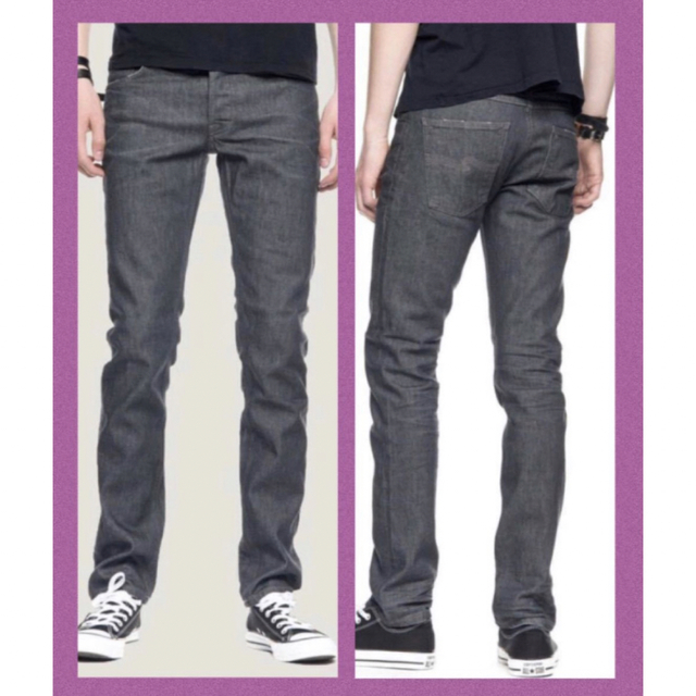 未使用！Nudie Jeans ヌーディージーンズ Skinny Lin w27