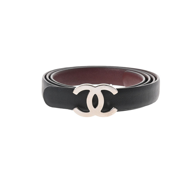 CHANEL - シャネル ココマーク サイズ80 ベルト ブラックの通販 by