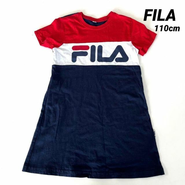 FILA(フィラ)のFILA ワンピース 女の子 110cm相当 キッズ/ベビー/マタニティのキッズ服女の子用(90cm~)(ワンピース)の商品写真