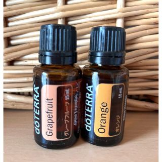 ドテラ(doTERRA)のドテラ　オレンジ　グレープフルーツ(エッセンシャルオイル（精油）)