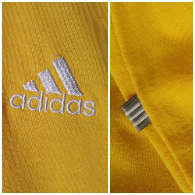 adidas(アディダス)のadidas リンガーTシャツ 国旗タグ ワンポイント 刺繍ロゴ パフォーマンス メンズのトップス(Tシャツ/カットソー(半袖/袖なし))の商品写真