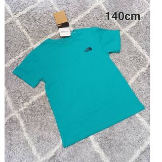 ザノースフェイス(THE NORTH FACE)の新品ノースフェイス　ロゴTシャツ　グリーン140cm(Tシャツ/カットソー)