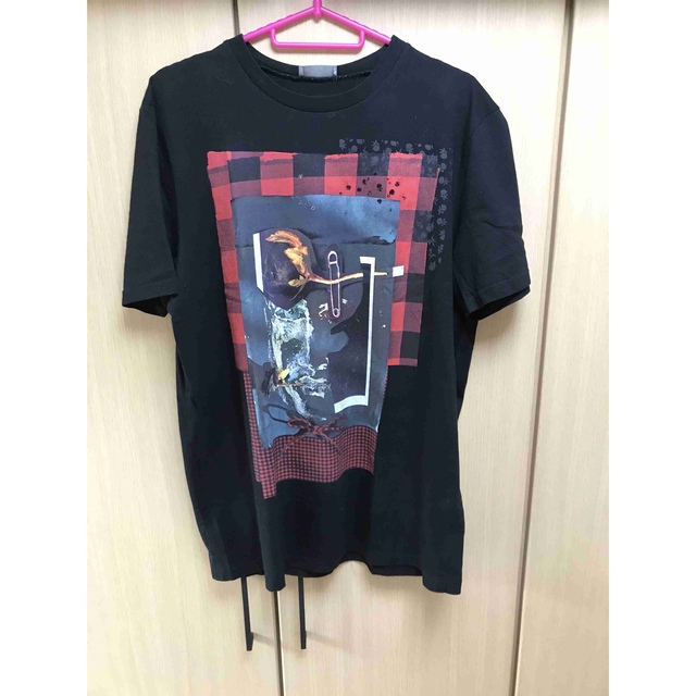 正規 Dior Homme ディオールオム 登坂 Tシャツ