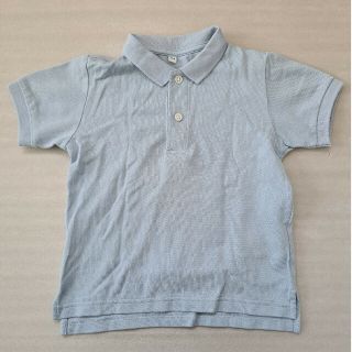 ムジルシリョウヒン(MUJI (無印良品))の半袖シャツ　110cm　水色(Tシャツ/カットソー)