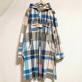 Engineered Garments - Mサイズ！ENGINEERED GARMENTS チェックロングシャツジャケット