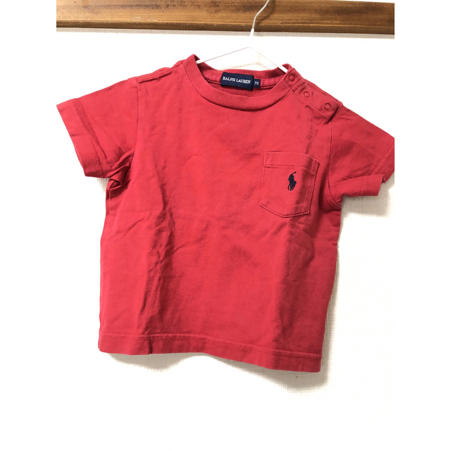 Ralph Lauren(ラルフローレン)のRalphLauren 70 Tシャツ　綿100% キッズ/ベビー/マタニティのベビー服(~85cm)(Ｔシャツ)の商品写真