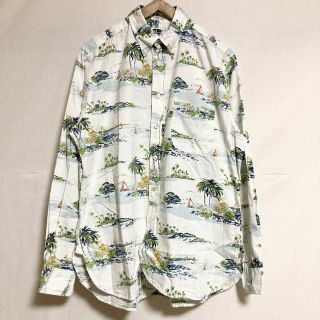 エンジニアードガーメンツ(Engineered Garments)のMサイズ！ENGINEEREDGARMENTS アロハ柄ボタンダウンシャツ(シャツ)