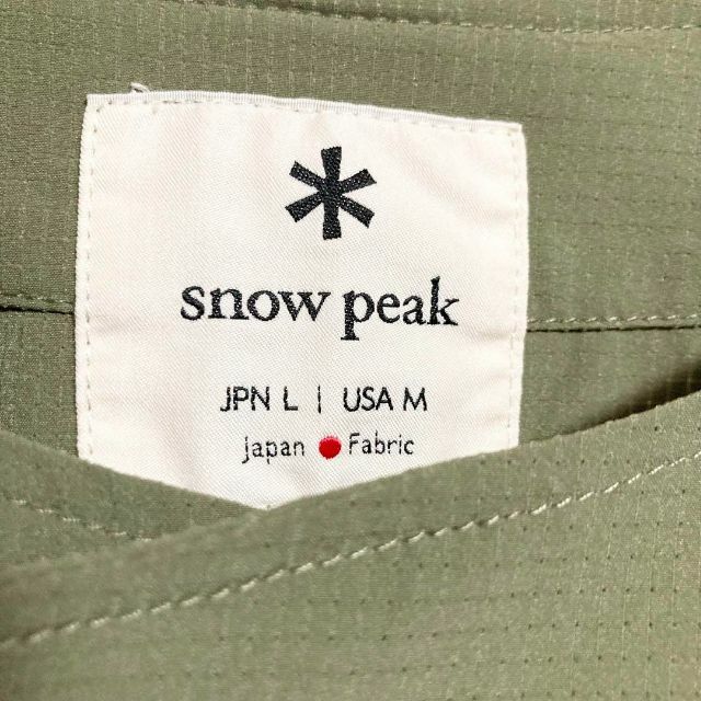 Lサイズ！snow peak クリックドライリップストップ　スリーピングシャツ 6