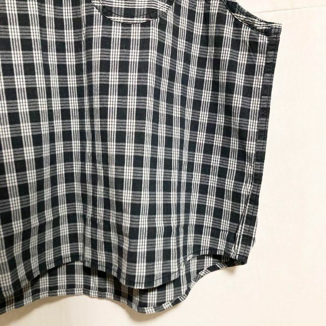 PORTER CLASSIC - サイズ3!Porter Classic ギンガムチェックベストの