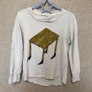 ボボチョース(bobo chose)のボボチョース　机カットソー　4〜5Y(Tシャツ/カットソー)