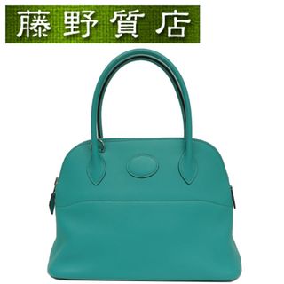 エルメス(Hermes)の【美品】エルメス HERMES ボリード27 2way ショルダー バッグ ヴォースイフト ブルーパオン X刻印 2016年 8018(その他)