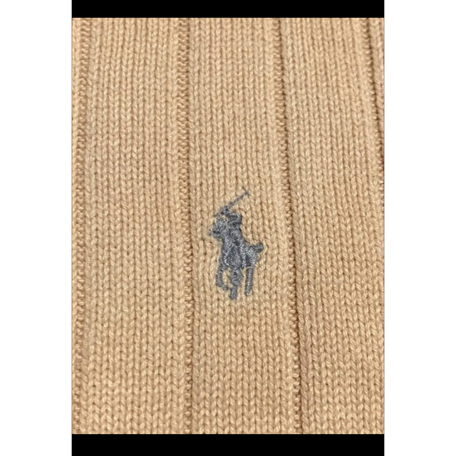 Ralph Lauren(ラルフローレン)のラルフローレン 半袖 ニット ソフトベージュ L XL LL    NO1236 レディースのトップス(ニット/セーター)の商品写真