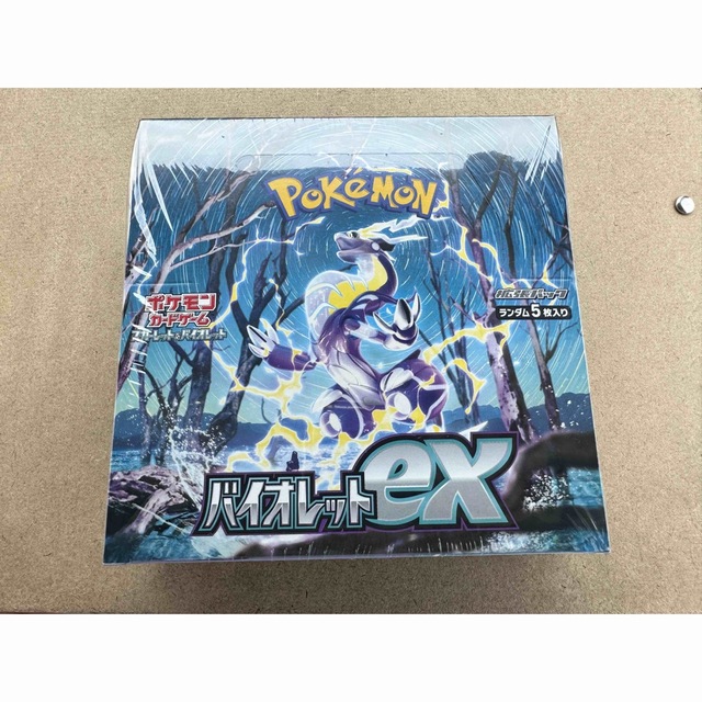 ポケモンカード　バイオレットEX シュリンク付き最安値 エンタメ/ホビーのトレーディングカード(Box/デッキ/パック)の商品写真