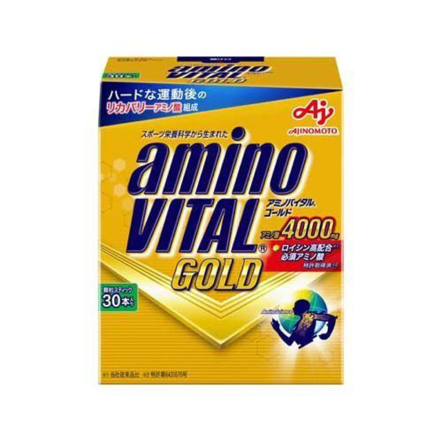 アミノバイタルゴールド(アミノバイタルGOLD)30本入り新品 外箱なし匿名配送 食品/飲料/酒の健康食品(アミノ酸)の商品写真