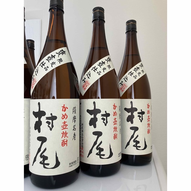 薩摩名産 かめ壺焼酎 村尾 1800ml 6本セット 食品/飲料/酒の酒(焼酎)の商品写真