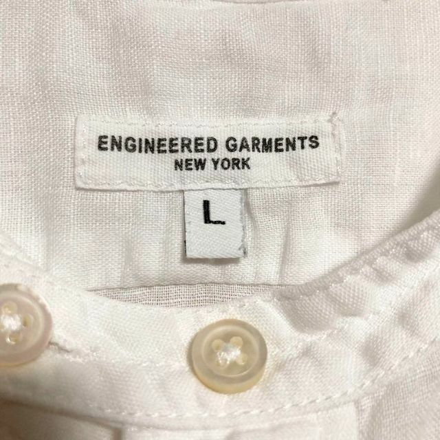 Engineered Garments(エンジニアードガーメンツ)のLサイズ！ENGINEERED GARMENTS サイドスリットロングシャツ メンズのトップス(シャツ)の商品写真