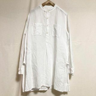 エンジニアードガーメンツ(Engineered Garments)のLサイズ！ENGINEERED GARMENTS サイドスリットロングシャツ(シャツ)