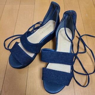 新品♡RANDA♡ランダ♡デニムサンダル