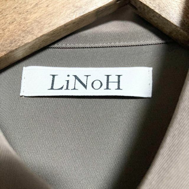 サイズ2！LiNoH ハーフベストレイヤードシャツ