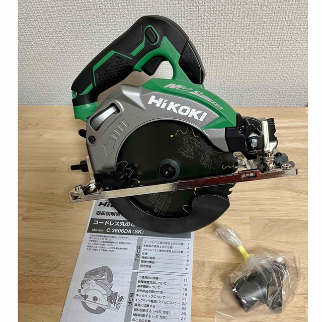 工具新品☆HiKOKI 36V 165mm コードレス丸のこ C3606DA(SK)