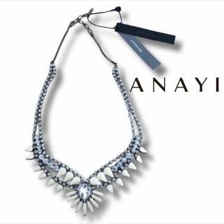 アナイ(ANAYI)の新品未使用ANAYI アナイ ネックレス パーティー ビジュー アクセサリー(ネックレス)