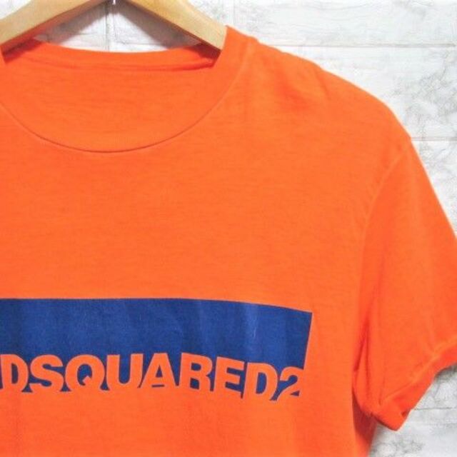 DSQUARED2(ディースクエアード)の☆DSQUARED2 ディースクエアード ボックス ロゴ プリント Tシャツ/M メンズのトップス(Tシャツ/カットソー(半袖/袖なし))の商品写真