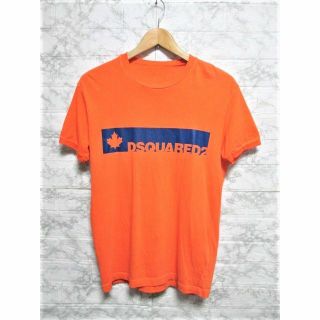 ディースクエアード(DSQUARED2)の☆DSQUARED2 ディースクエアード ボックス ロゴ プリント Tシャツ/M(Tシャツ/カットソー(半袖/袖なし))