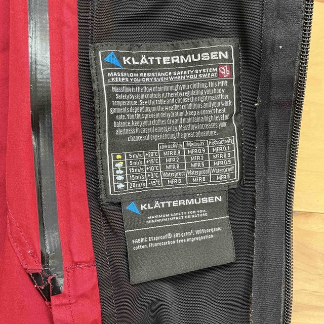 Klattermusen(クレッタルムーセン)のKLATTERMUSEN Einride メンズのジャケット/アウター(マウンテンパーカー)の商品写真