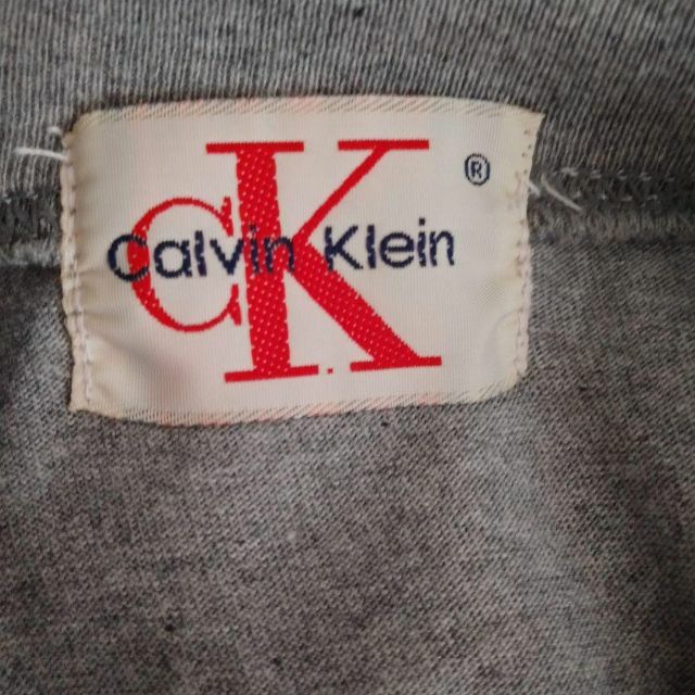 Calvin Klein(カルバンクライン)のCALVIN KLEIN 高見え ゴールド刺繍 ビッグロゴ Tシャツ ゆるたぼ メンズのトップス(Tシャツ/カットソー(半袖/袖なし))の商品写真