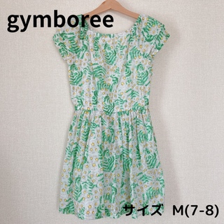 ジンボリー(GYMBOREE)の【gymboree】花柄ワンピース サイズM(7-8)(ワンピース)