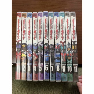 【中古】仮面ライダーカブト DVD1〜12巻 カードアルバム付き(特撮)