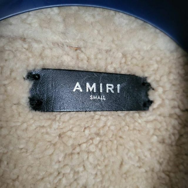 [アミリ・AMIRI」 最高級ムートンライダース Made In USA 「S」