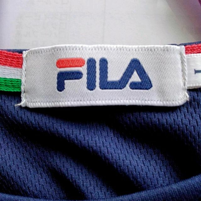 FILA レディース　スポーツ　チュニック　ワンピース　長袖　ネイビー　運動 レディースのトップス(チュニック)の商品写真