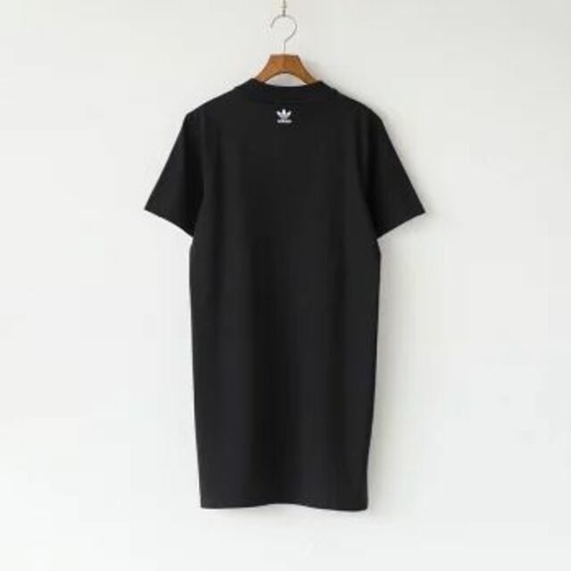 adidas(アディダス)のアディダスオリジナルス ロゴ Tシャツ ワンピース adidas origina レディースのトップス(Tシャツ(半袖/袖なし))の商品写真