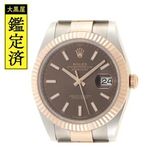 ロレックス(ROLEX)のロレックス　デイトジャスト　126331　PG/SS　自動巻き【432】(腕時計(アナログ))