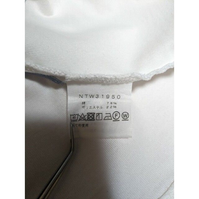 THE NORTH FACE(ザノースフェイス)のノースフェイス パネル ボーダー T レディース XLサイズ ホワイト系 A レディースのトップス(Tシャツ(半袖/袖なし))の商品写真