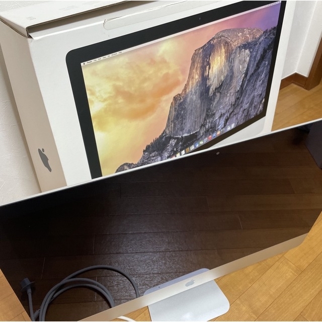 Mac (Apple)(マック)のジャンク iMac 5K 27インチ 2014年モデル スマホ/家電/カメラのPC/タブレット(デスクトップ型PC)の商品写真