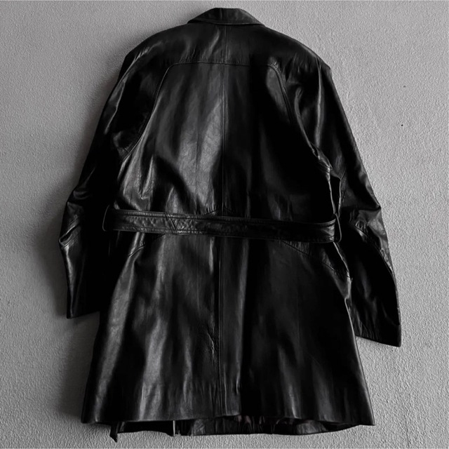 vintage 90s leather-riders jacket