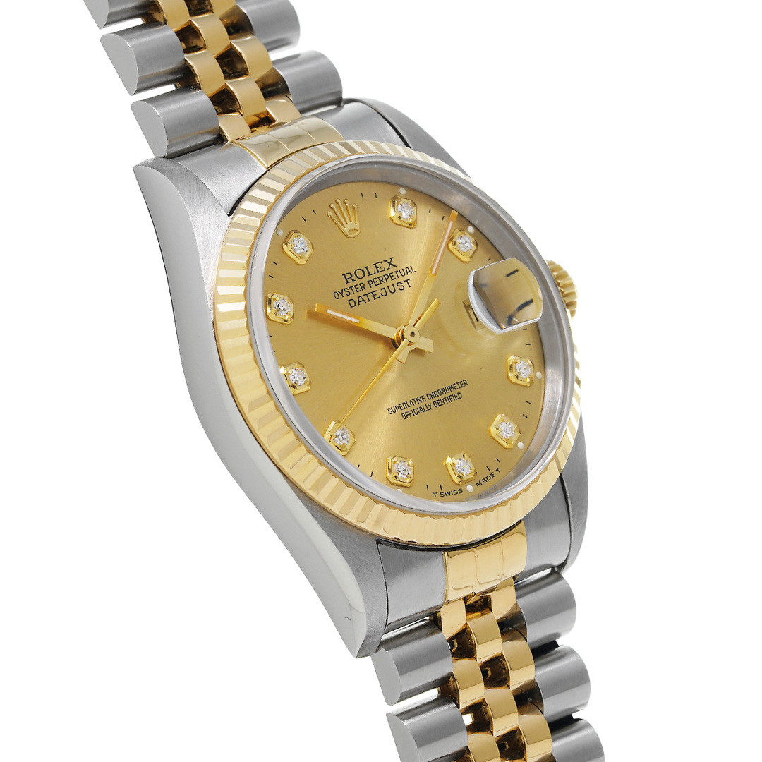 ROLEX(ロレックス)の中古 ロレックス ROLEX 16233G W番(1995年頃製造) シャンパン /ダイヤモンド メンズ 腕時計 メンズの時計(腕時計(アナログ))の商品写真