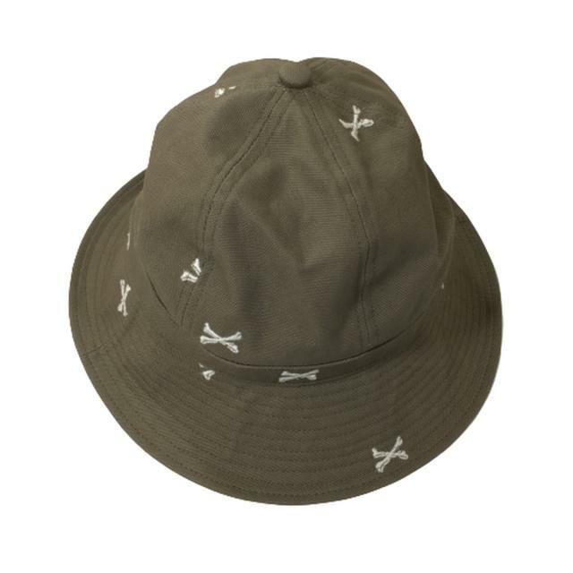 W)taps(ダブルタップス)の良品 WTAPS ダブルタップス 22SS ボールハット バケット クロスボーン BALL 01 HAT COTTON OXFORD TEXTILE 221HCDT-HT18　XL 04 メンズの帽子(ハット)の商品写真