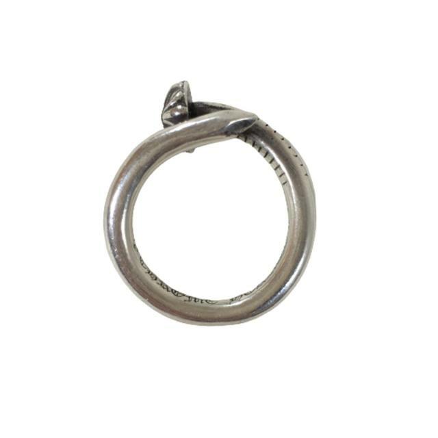 クロムハーツ CHROME HEARTS リング ネイルリング クロスボール ～14号 NAIL CRSBALL RING CROSS BALL シルバー 指輪【A0】