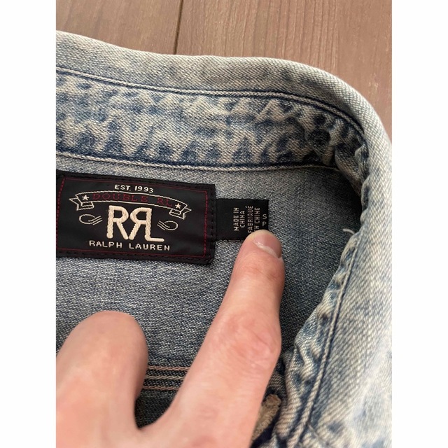 RRL ダブルアールエル デニムシャツ RRL ダブルアールエル デニムシャツ