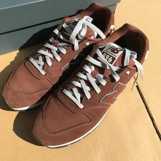 タ24681 ニューバランス CM996 HF2 BROWN 28.5ｃｍ-eastgate.mk