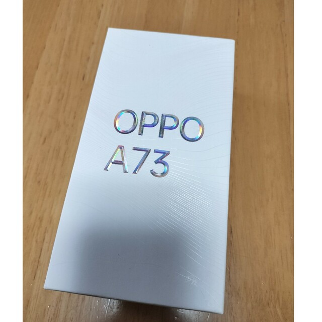 OPPO(オッポ)のoppo a73 楽天モバイル ネイビー ブルー スマホ/家電/カメラのスマートフォン/携帯電話(スマートフォン本体)の商品写真