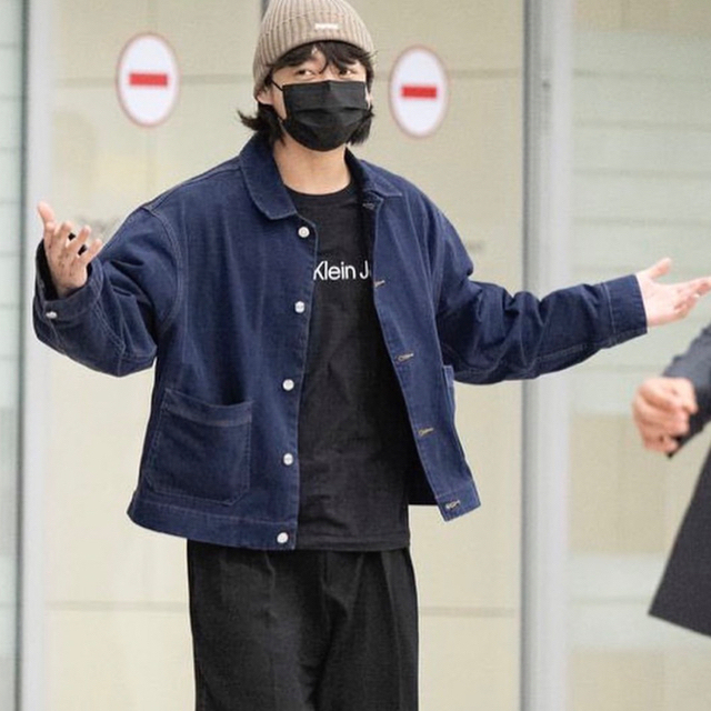 bts ジョングク着用 カルバンクライン デニムジャケット 日本オーダー