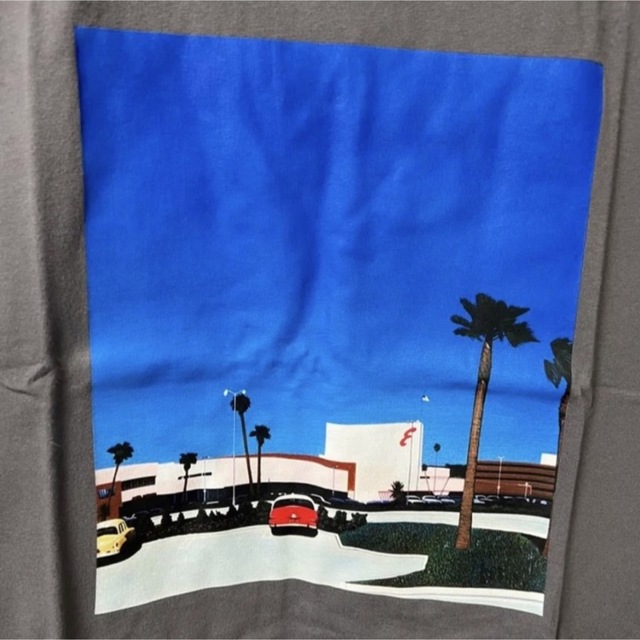 UNIQLO(ユニクロ)のユニクロ 永井博 Tシャツ UT 半袖 XL グレー メンズのトップス(Tシャツ/カットソー(半袖/袖なし))の商品写真