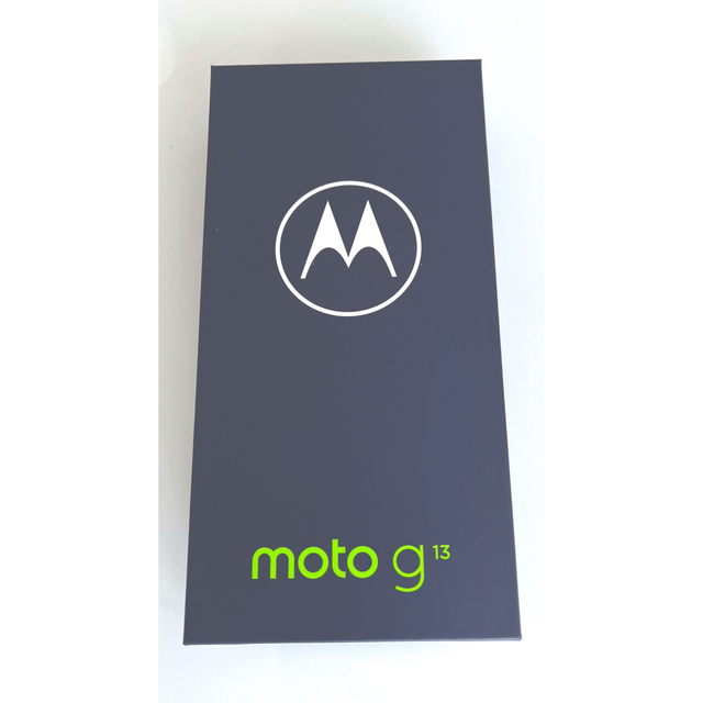 Motorola - 【新品未開封】moto g13 128GB マットチャコールの通販 by