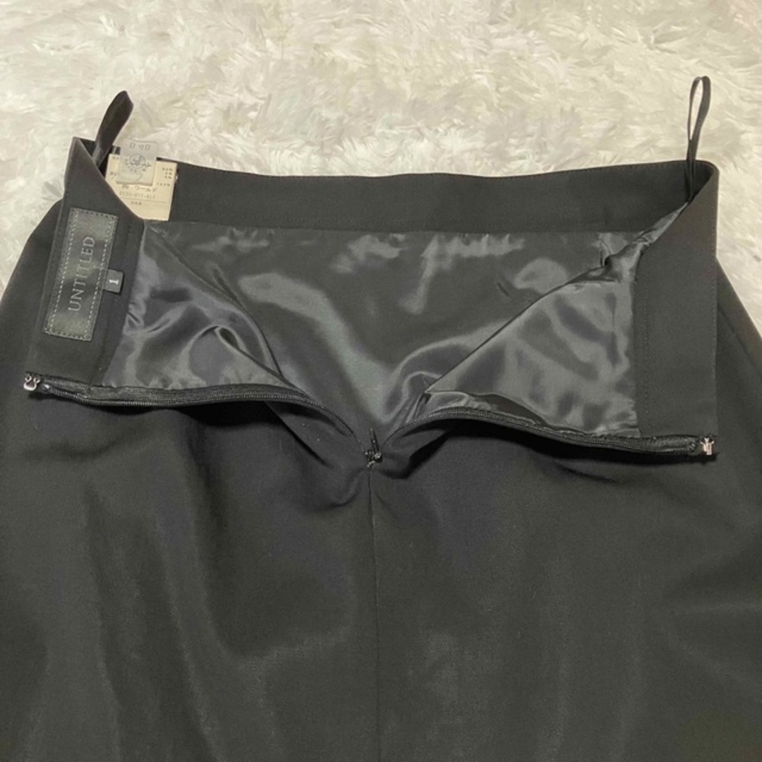 UNTITLED(アンタイトル)のUNTITLED スカートスーツ フォーマル ブラック size S レディースのフォーマル/ドレス(スーツ)の商品写真