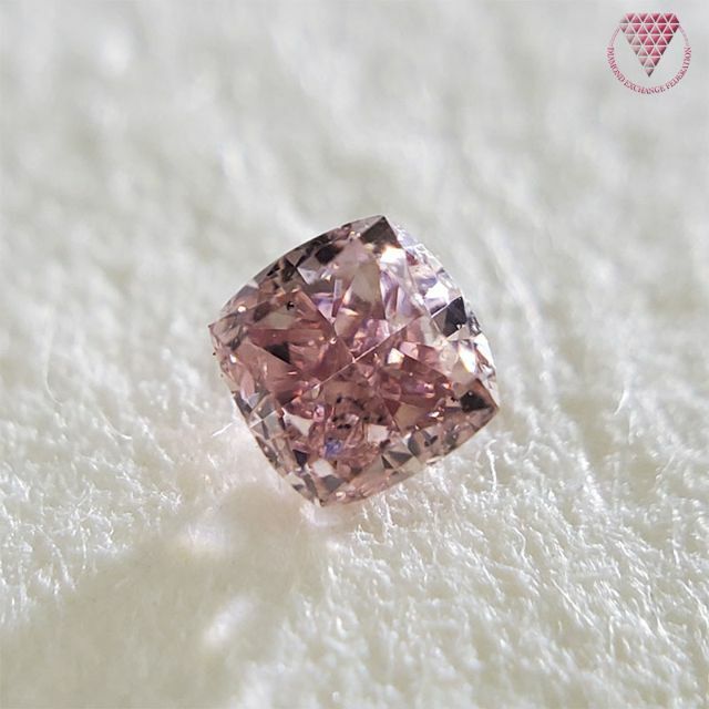 0.085 ct F. D. Pink SI2 天然 ピンク ダイヤモンド レディースのアクセサリー(リング(指輪))の商品写真