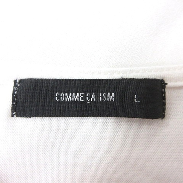 COMME CA ISM(コムサイズム)のコムサイズム COMME CA ISM ブラウス 長袖 L 白 ホワイト /MN レディースのトップス(シャツ/ブラウス(長袖/七分))の商品写真